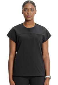 Top by Cherokee Uniforms, Style: IN622A-BLK
