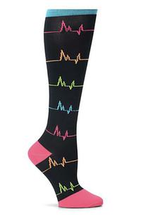 Compression Socks Black W by Sofft Shoe (Nurse Mates), Style: 883757W-MULTI