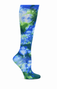 Compression Socks Tie Dye by Sofft Shoe (Nurse Mates), Style: 883758-ROYAL