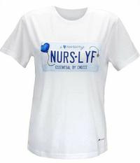 Tee Shirt White - Nurse L by Sofft Shoe (Nurse Mates), Style: NA00531-N/A